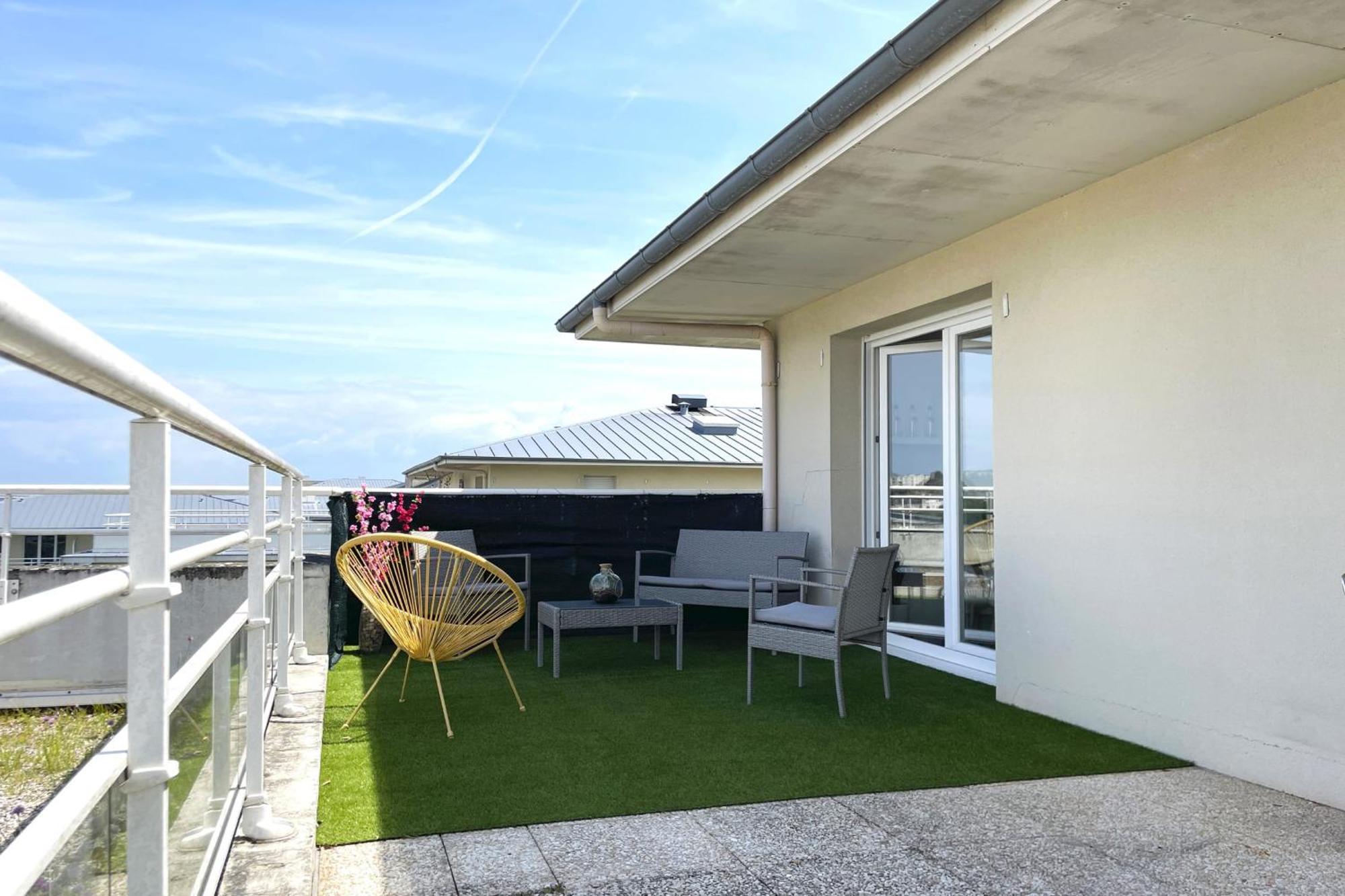 Le Rooftop - Terrasse - Parking - Piscine Appartement